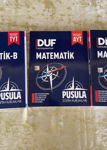 Pusula Eğitim Kurumları Matematik Kitap Seti