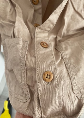 H&M Bej Keten takım - Görsel 4