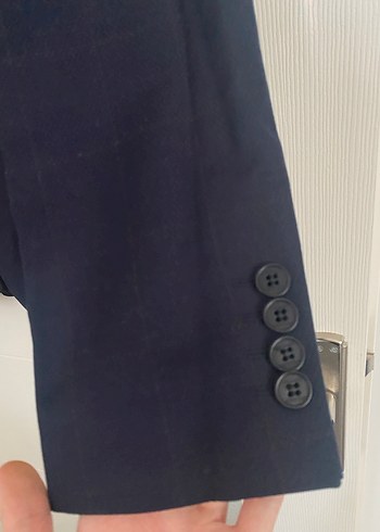 Bordo Kravatlı Erkek Kumaş Ceket - Görsel 4