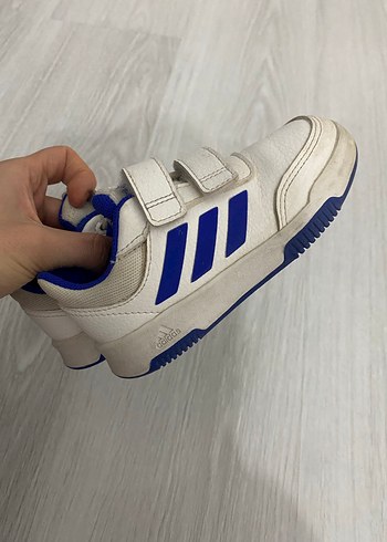 Beyaz Erkek Çocuk Spor Ayakkabı Çift Cırtlı - Görsel 4