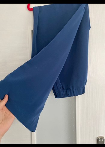 Mavi Uzun Kollu Salaş Kadın Tunik - Görsel 4