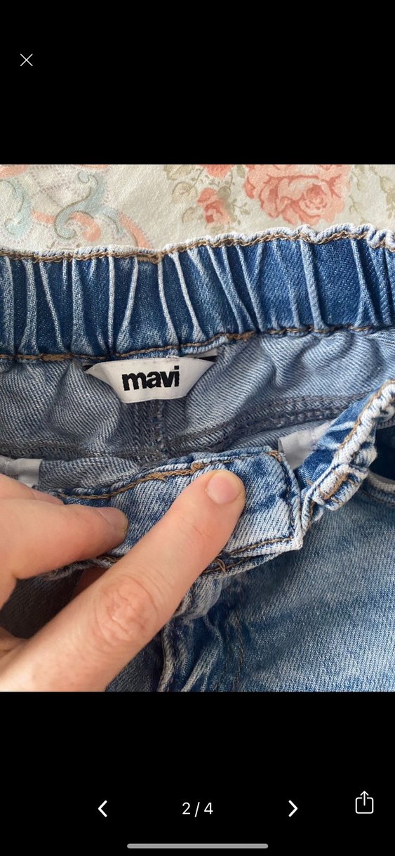Mavi Pastel Renkli Erkek Denim Pantolon - Görsel 2
