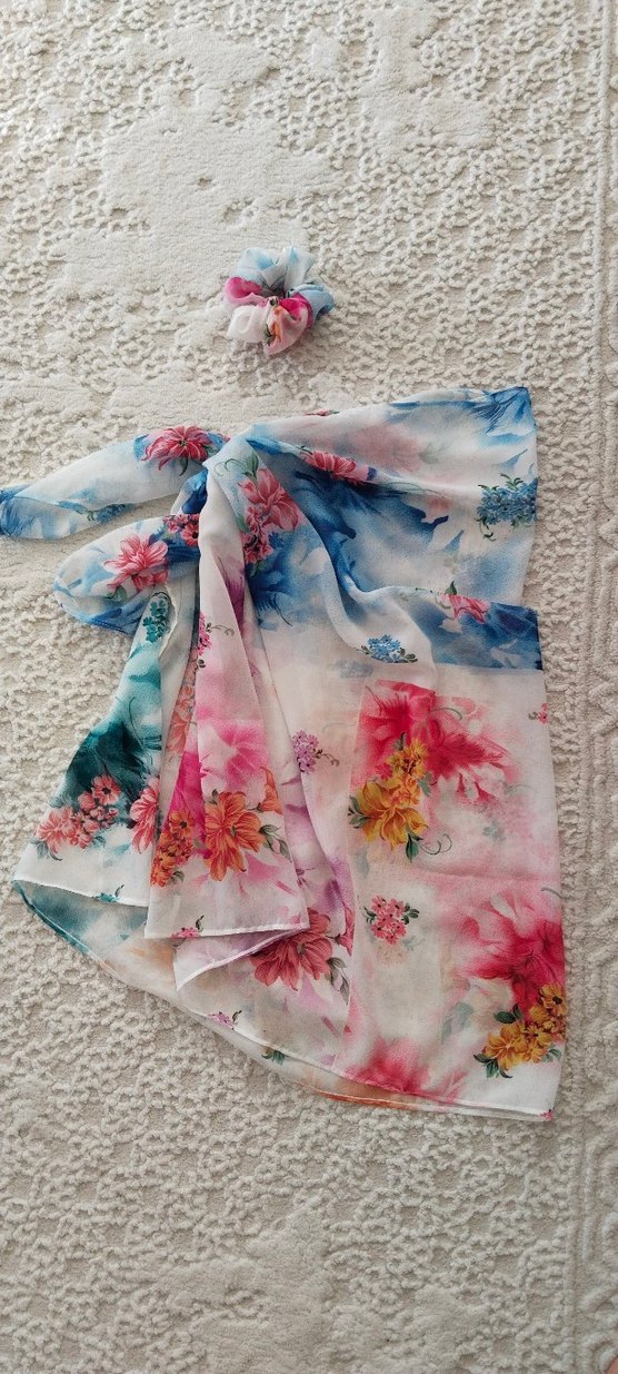 Kadın Çok Renkli Pareo - Görsel 2