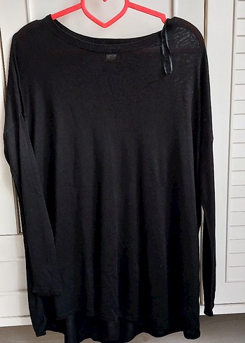 xs Beden H&M Xs Siyah Uzun Kollu Tunik