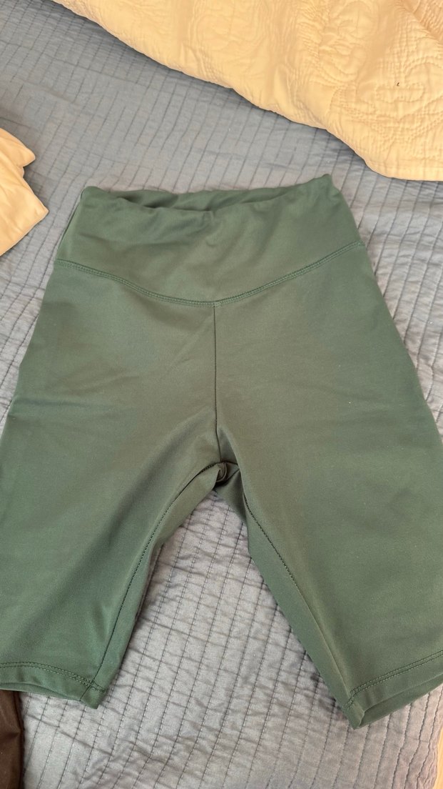 Yeşil Midi spor Şortu - Görsel 2