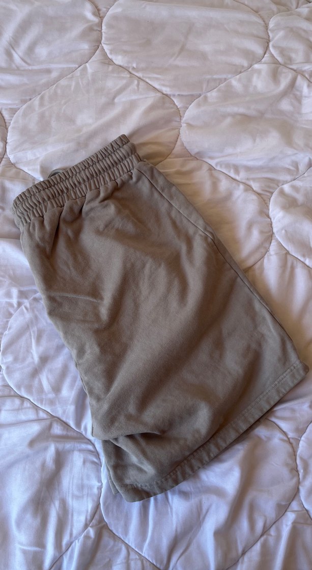 Bej kısa şort - Görsel 4