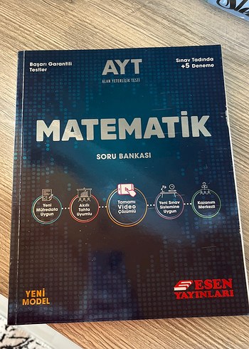 Esen Yayınları AYT Matematik Soru Bankası