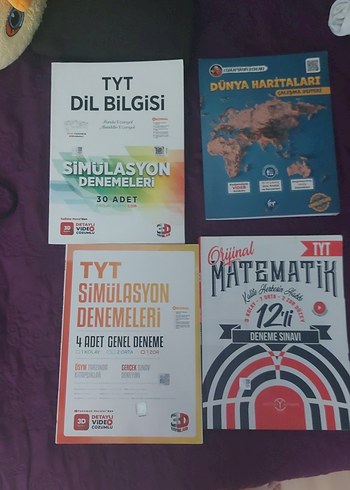 TYT Sınav Hazırlık Denemeleri Seti 34 Adet