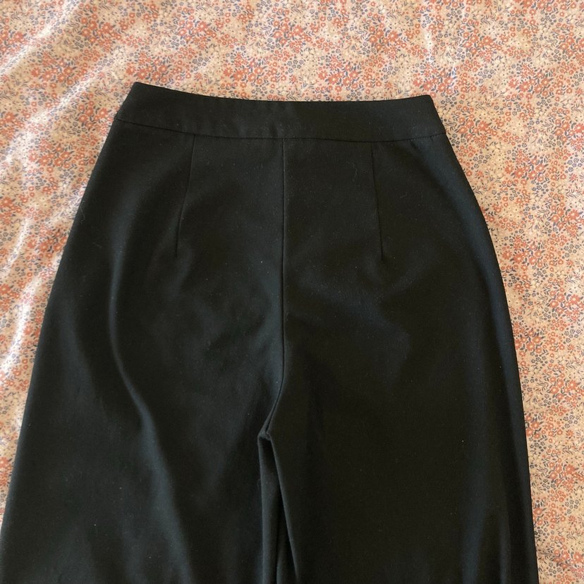 Bershka Siyah Kumaş Pantolon - Görsel 2