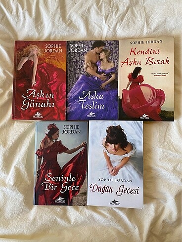 Sophie Jordan 5 kitaplık set