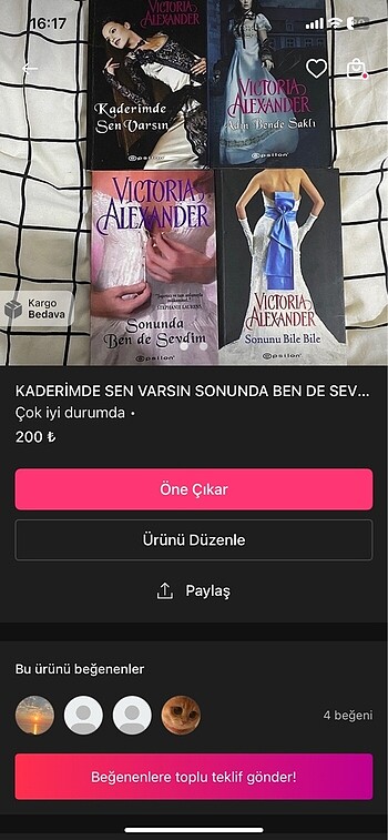 Beden Renk Sophie Jordan 5 kitaplık set
