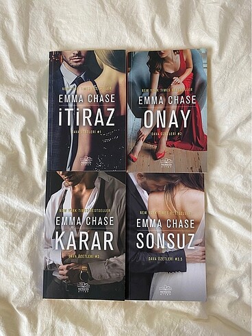 Emma Chase Dava Özetleri ve Karmakarışık serisi