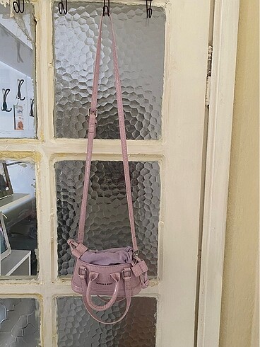 SHEIN MİNİ ÇANTA LİLA RENGİ