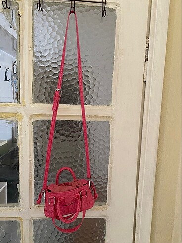 SHEIN MİNİ ÇANTA PEMBE RENK