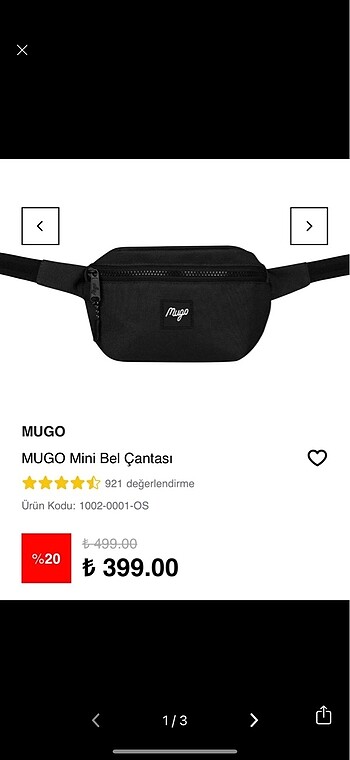 mugo bel çantası