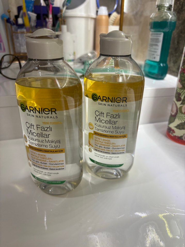 Garnier Çift Fazlı Micellar Makyaj Temizleme Suyu - Görsel 2