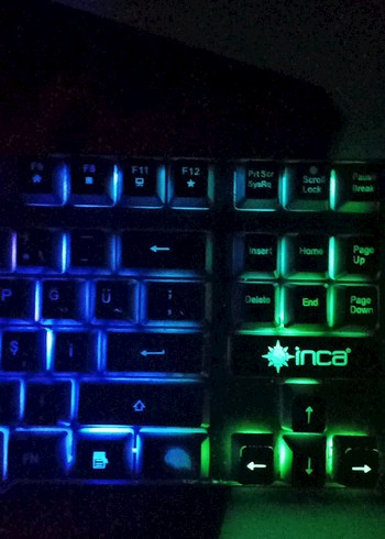 Oyuncu İnca Klavye Işıklı - Görsel 4