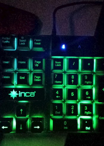 Oyuncu İnca Klavye Işıklı - Görsel 3