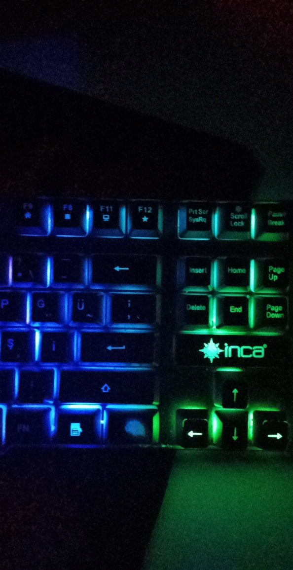 Oyuncu İnca Klavye Işıklı - Görsel 4
