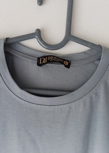 Gri  Siyah Erkek Tişört - Görsel 6