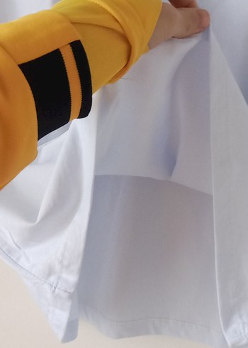 Erkek beyaz Kısa Kollu Tişört - Görsel 6