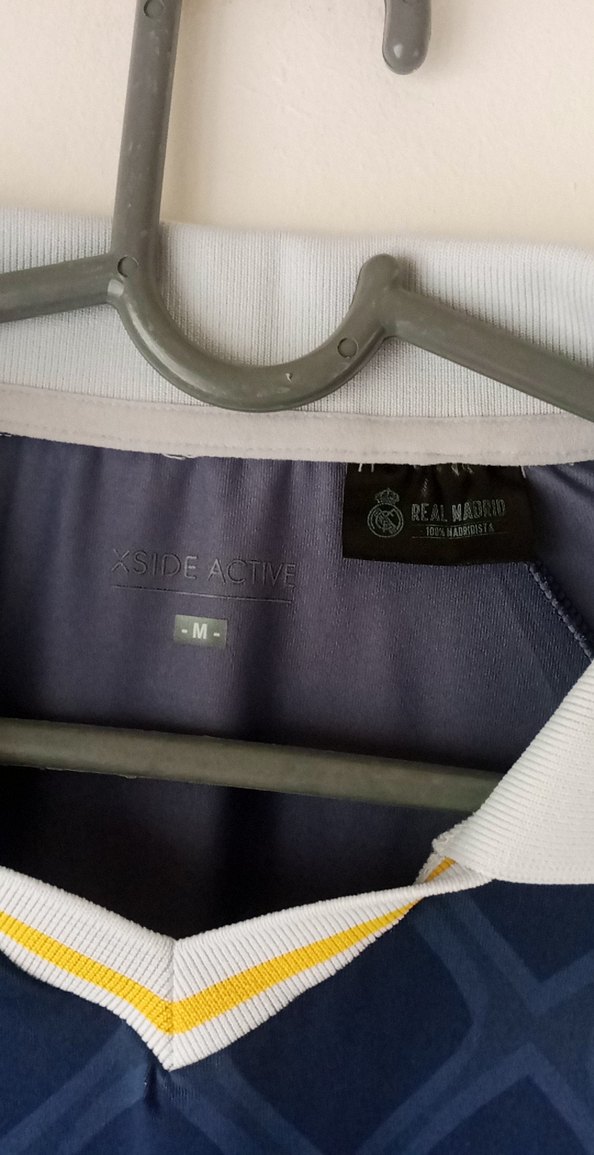 Erkek Lacivert Real Madrid Kısa Kollu Forma - Görsel 5