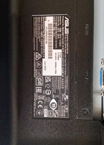 ASUS VY249HE 24 75Hz Eye Care IPS Monitör  0 Ayarında - Görsel 4