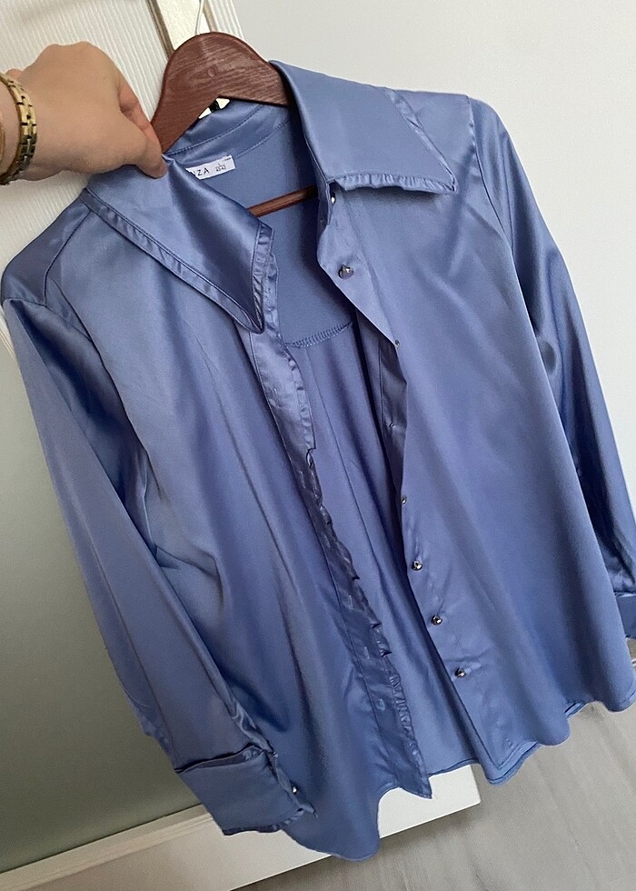 Saten Gömlek - Görsel 4