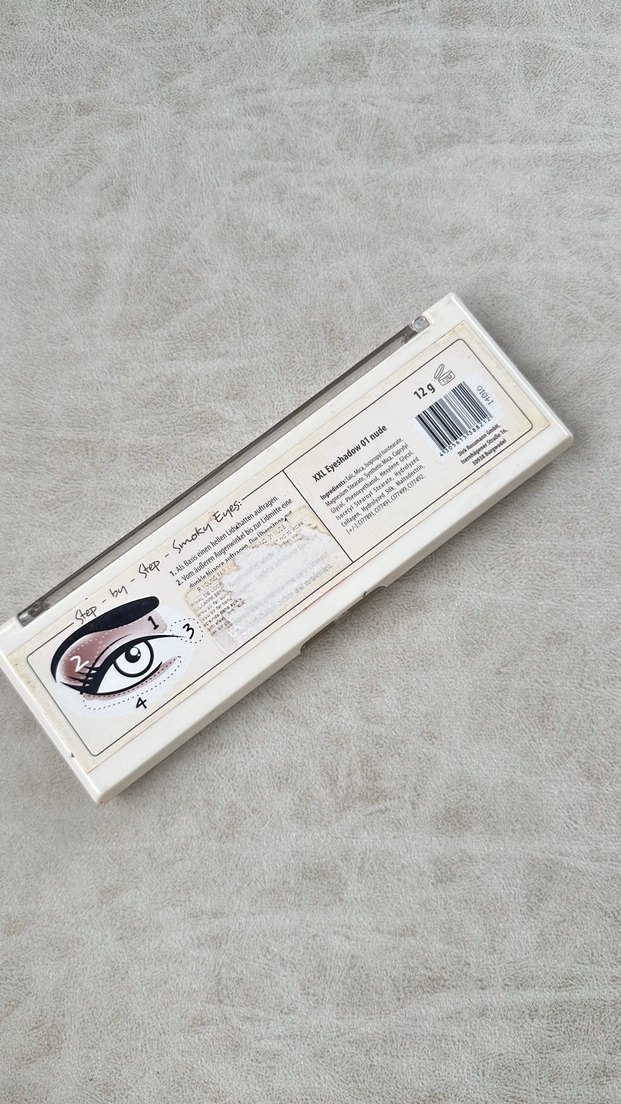 Bej ve Gri Tonlarda XXL Nude Far Paleti - Görsel 3