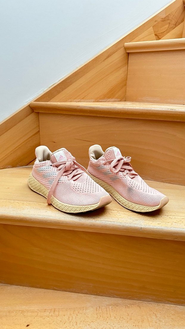 Pembe Bağcıklı Kadın Spor Ayakkabı - Görsel 2