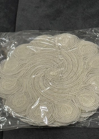 Bohem Gri Beyaz Örgü Bere - Görsel 2