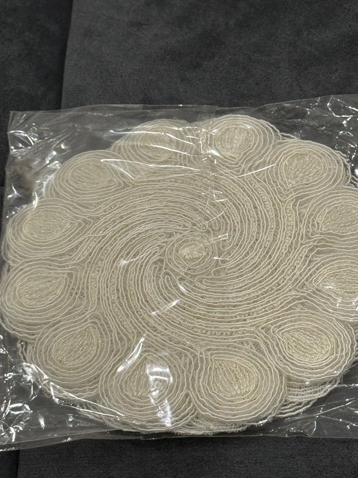 Bohem Gri Beyaz Örgü Bere - Görsel 2