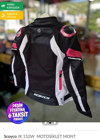 Scoyco JK 152W Kadın Pembe Biker Mont