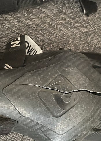 Gri Biker Dizlikler Velcro Kayışlı - Görsel 3