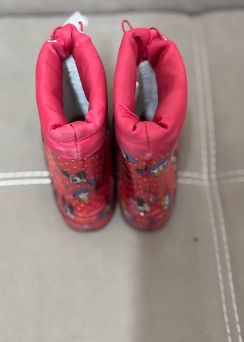 LC Waikiki LCW Kız Çocuk Renkli Baskılı Kırmızı Yağmur Çizmesi
