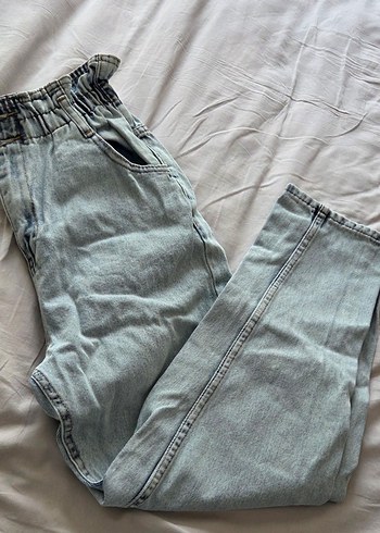 Gri Loose Fit Midi Kot Pantolon