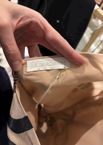 Uzun Desenli Kadın Elbise - Görsel 4