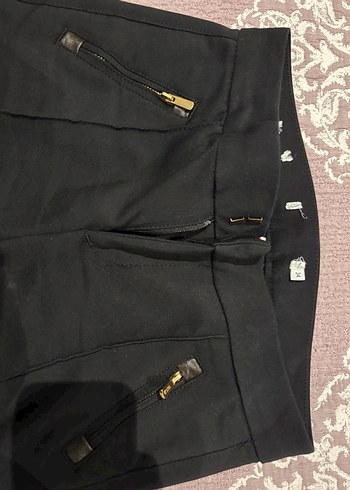 Kadın Siyah Kumaş Pantolon - Görsel 2