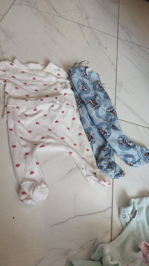 LC Waikiki Bebek takimi3-6 Ay Mavi mavili hediyem - Görsel 3