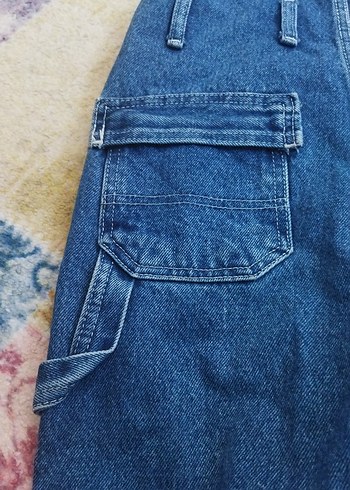 Kemer Tokalı Kız erkek Kot Tulum 14.15 yaş cokk yeni - Görsel 5