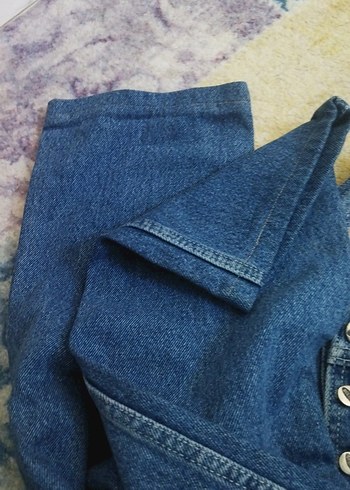 Kemer Tokalı Kız erkek Kot Tulum 14.15 yaş cokk yeni - Görsel 7