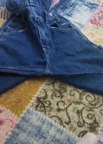 Kemer Tokalı Kız erkek Kot Tulum 14.15 yaş cokk yeni - Görsel 8