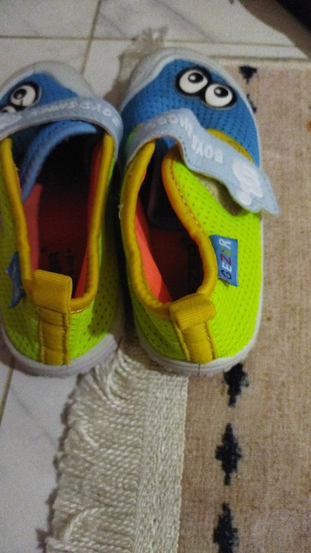 Renkli Bağcıksız Erkek Çocuk Terliği - Görsel 2