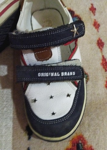 Erkek Bebek Çok Renkli Nakışlı İlk Adım Ayakkabısı - Görsel 6