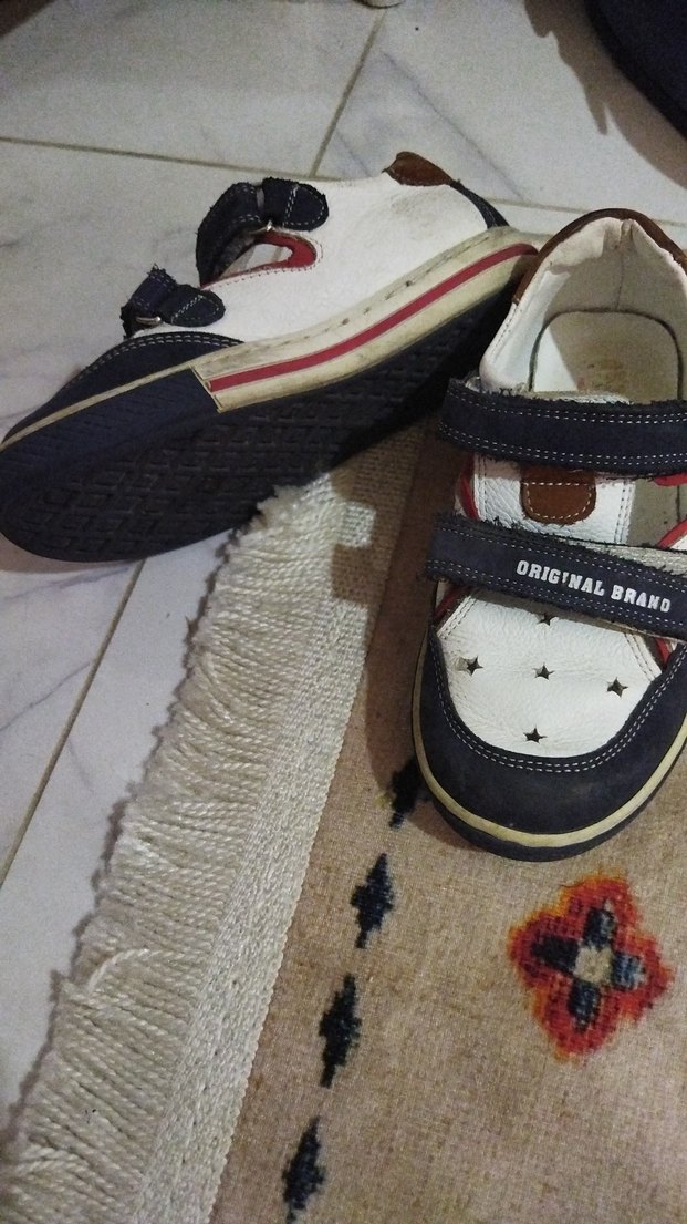 Erkek Bebek Çok Renkli Nakışlı İlk Adım Ayakkabısı - Görsel 5