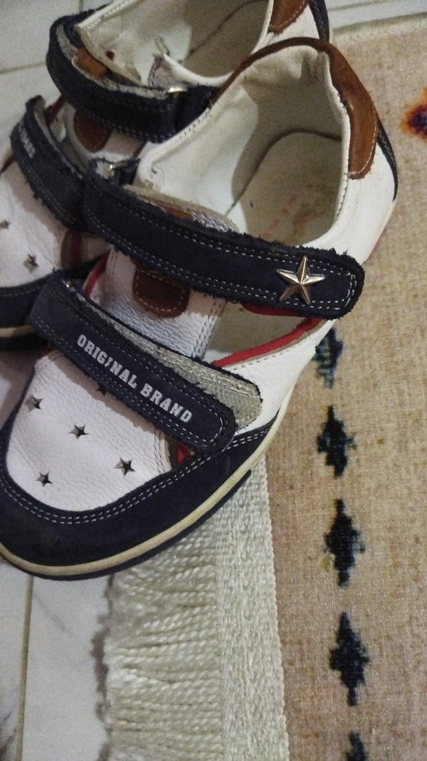 Erkek Bebek Çok Renkli Nakışlı İlk Adım Ayakkabısı - Görsel 4