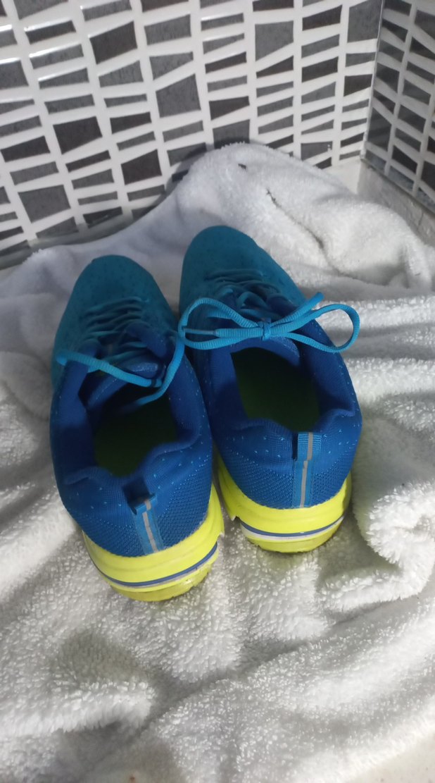 Renkli Mavi erkek Spor Ayakkabı - Görsel 4