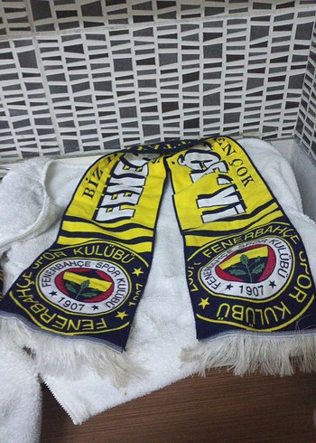Fenerbahçe Erkek Atkı Sarı Gri - Görsel 2