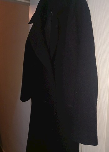 Siyah Uzun Klasik Kaban - Görsel 3