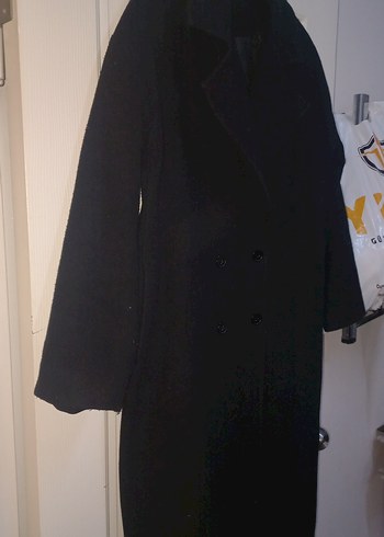 Siyah Uzun Klasik Kaban - Görsel 2